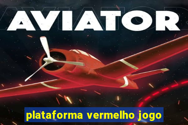 plataforma vermelho jogo